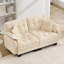 Canapé Cloud, 4 coussins, coussin de capitonnage matelassé à conception ergonomique, assemblage facile, canapé de siège pour le bureau-943855071