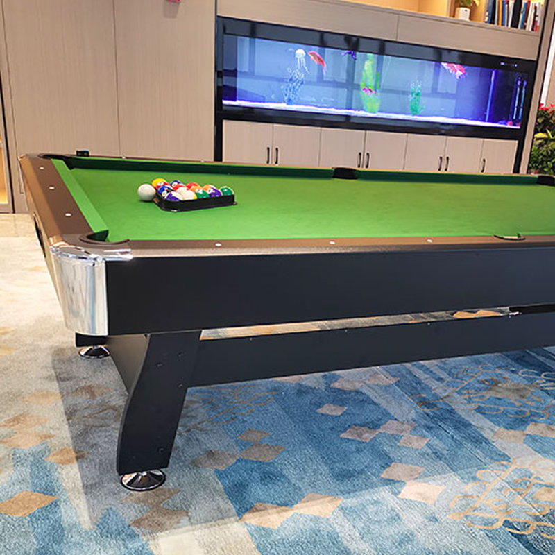 Three-In-One Multi-Functional Indoor Commercial Pool Table, Green, 31.89" H x 96.06" L x 51.97" W 
