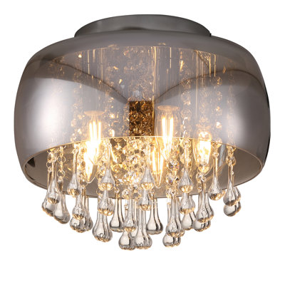 Harvell 1-Light 109.22cm Flush Mount