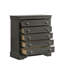 Commode 5 tiroirs de style moderne en bois -402687625