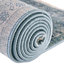Tapis traditionnel Orea bleu-brun clair-180438729
