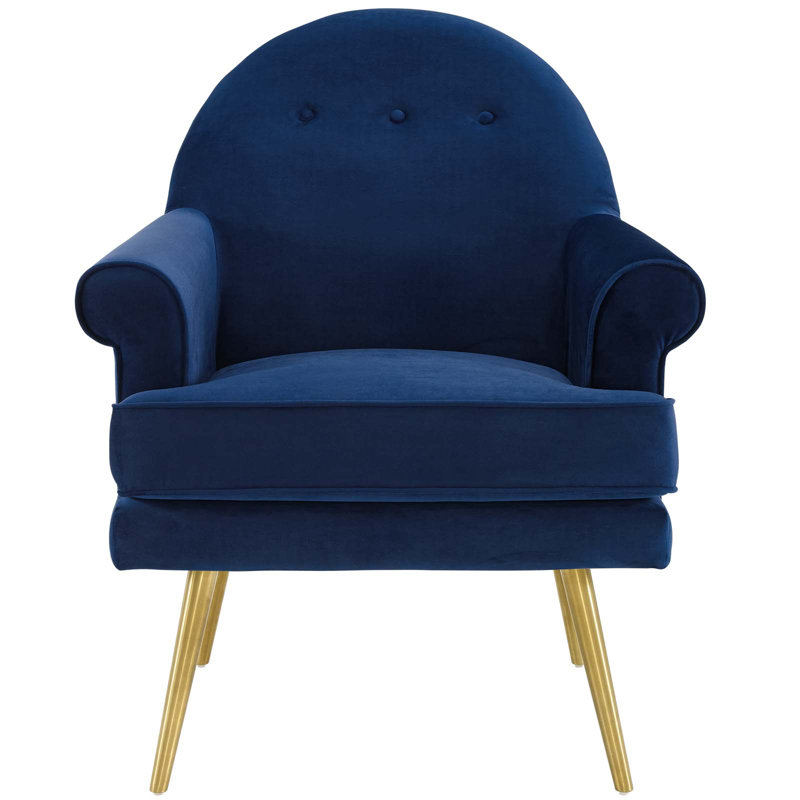 Fauteuil Modway, Bleu marine
