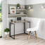 Bureau pliable Techni Mobile - Gris-27475166