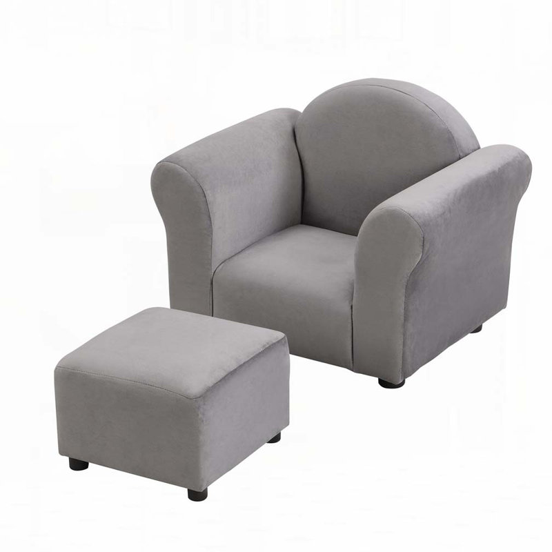 Canapé pour enfants avec repose-pieds