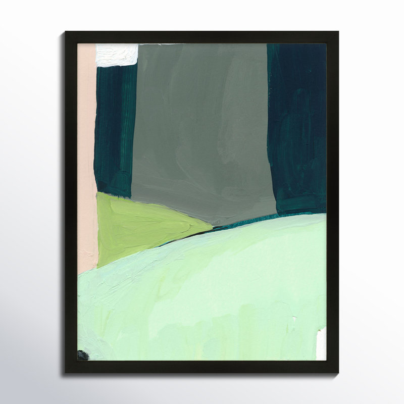 Into The HIlls I Print by Andrea Stokes, 30" W x 38" H, Black Framed