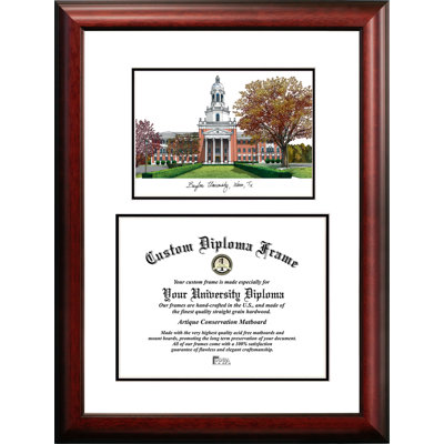 NCAA Baylor Bears Scholar Lithograph Diploma Frame
