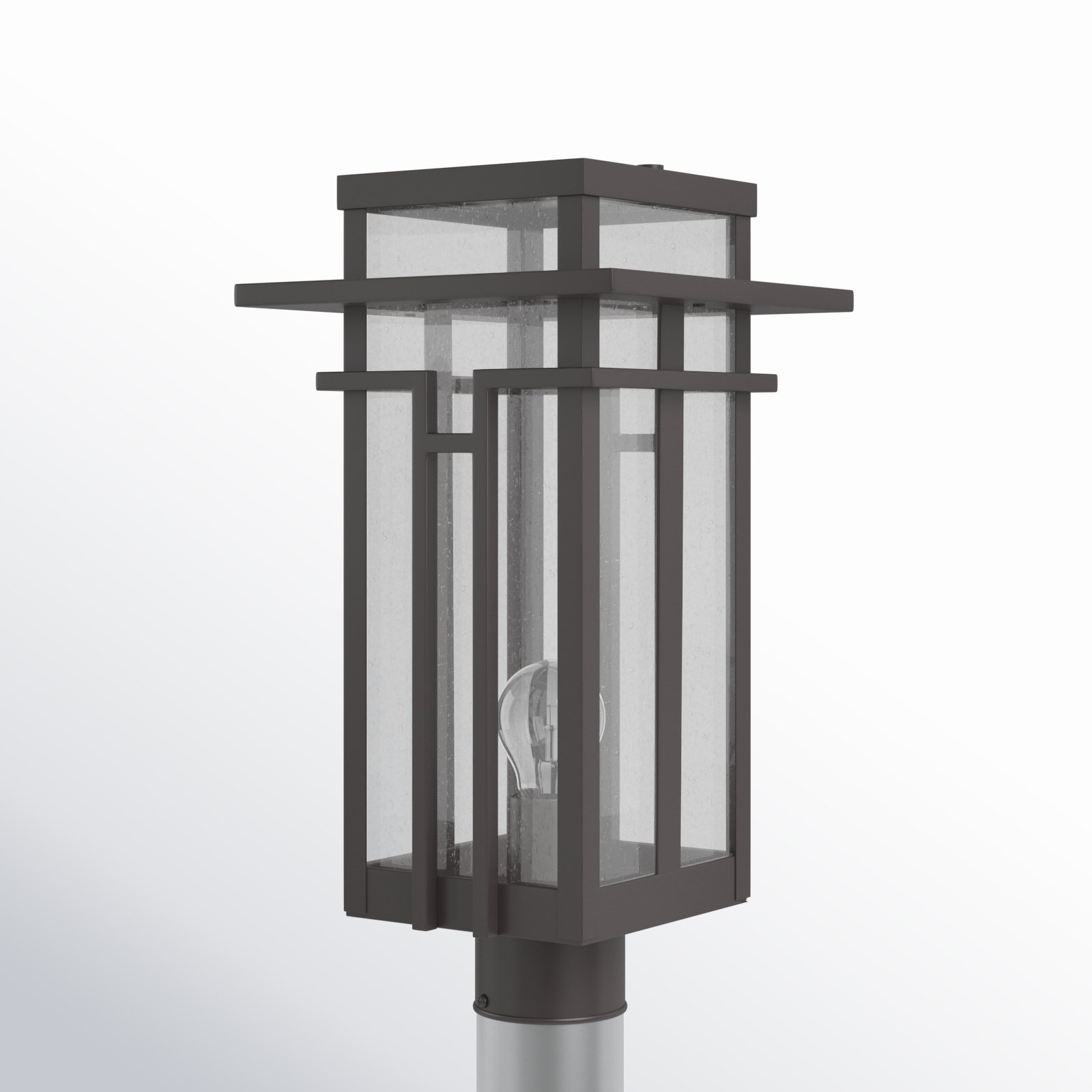 Blithe Seeded Metal Outdoor Lantern Head