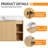 28'' Single Bathroom Vanity With Ceramic Top-1653590595-1653590592