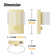 Wall Lamp With Dimmer Switch And USB Charging Port Oval Linear Sleek Lampshade 