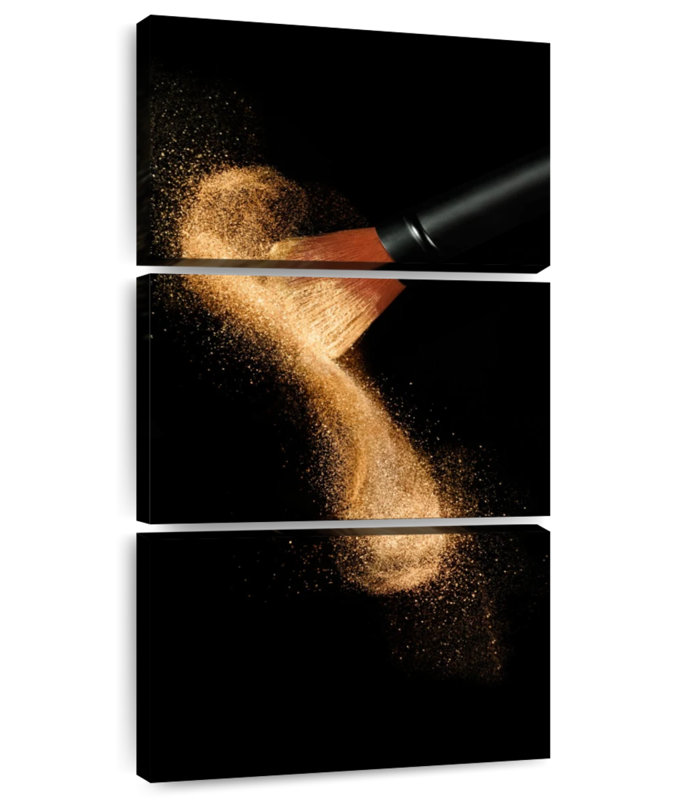 Maquillage en poudre, H 52 po x l 24 po