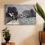 «Snow at Argenteuil» par Monet-Gallery, toile tendue-361044054
