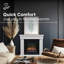 Dimplex Portland Optiflame Fully Assembled Suite-136841760