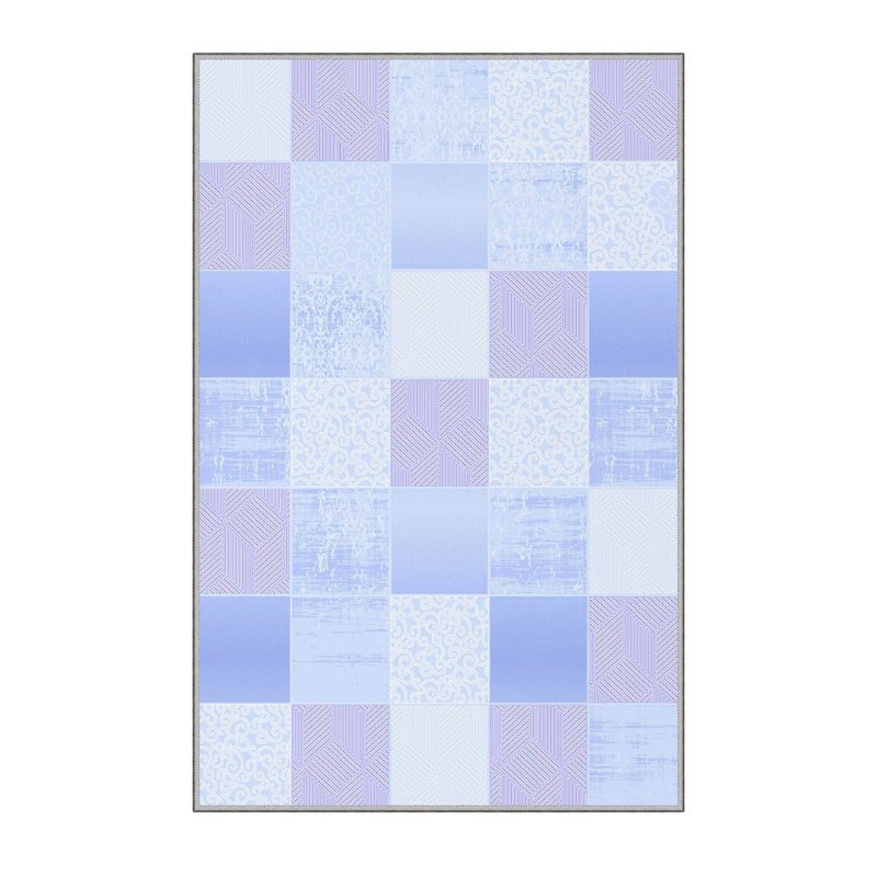 Premium Hall Carpet, 2.6 x 9.8 ft, 100% Polyester, 0.3 in Pile Height | Antibacterial, Non-Slip PVC Felt Dot Underside | Machine Washable, 3D Digital Printing | Durable & Stylish for Home Décor