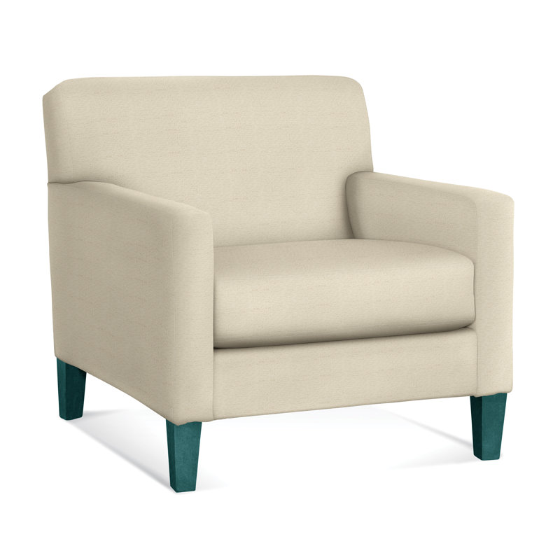 Tampa Armchair, Ivory Crypton Performance; 0886-91, Flax