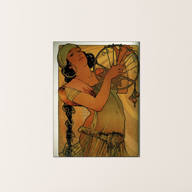 Mucha Alphonse - Wrapped Canvas Print, 80cm H x 60cm W x 1.8cm D