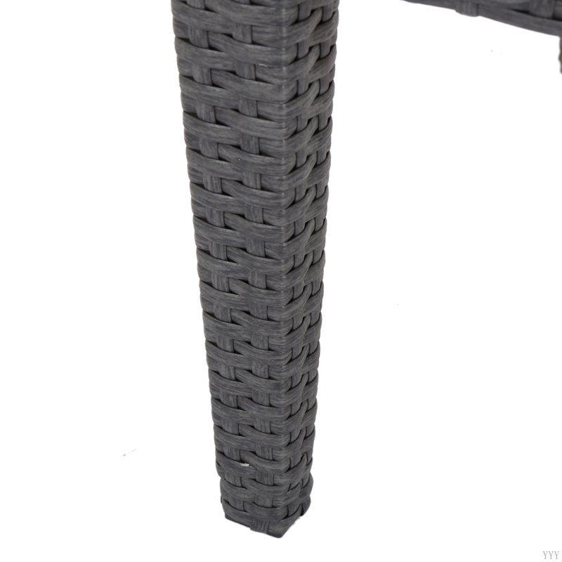 Outdoor Antibes Wicker Side Table,Accent Table