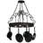 Steel Handcrafted Round Hanging Pot Rack