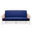 Housse pour canapé-lit réversible en tissu de polyester réversible avec fermeture à glissière 3 côtés-87758523-96484509