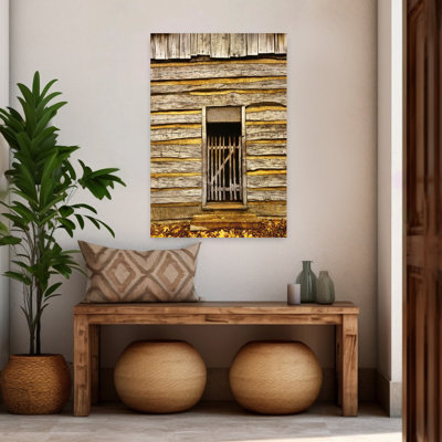 Facade Of A Wooden Building, New Salem, Pike County, Illinois, Usa Contemporary Wall Art