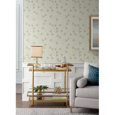 Fairbank Linen Geometric Wallpaper