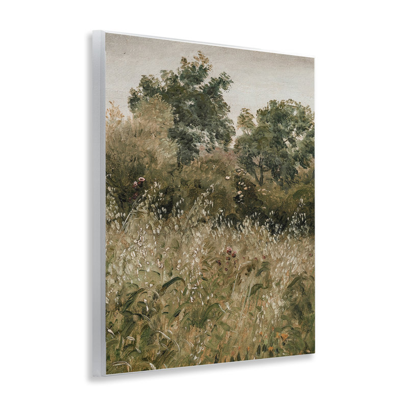 Dense Forest Thicket, plaque murale, lettrée et doublée