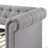Justice Smoke Gray Fabric Daybed W/Trundle (Daybed)