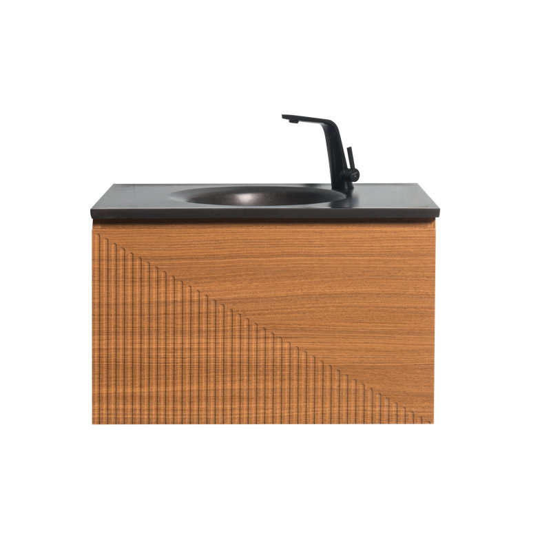 Blatce 29.5" Wall-Mounted Single Bathroom Vanity Set