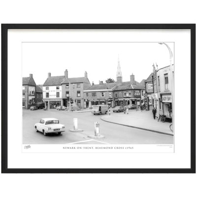 Newark On Trent, Beaumond Cross C1965 - Single Picture Frame Print
