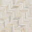 Selene Oro Chevron 12 in. x 12 in. Honed Marble Mosaic Floor and Wall Tile