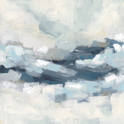 Wave Crest I by June Erica Vess - Wrapped Canvas Painting
