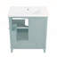 Meuble-lavabo 30 po avec lavabo et armoire de rangement multifonctionnelle-1864311651