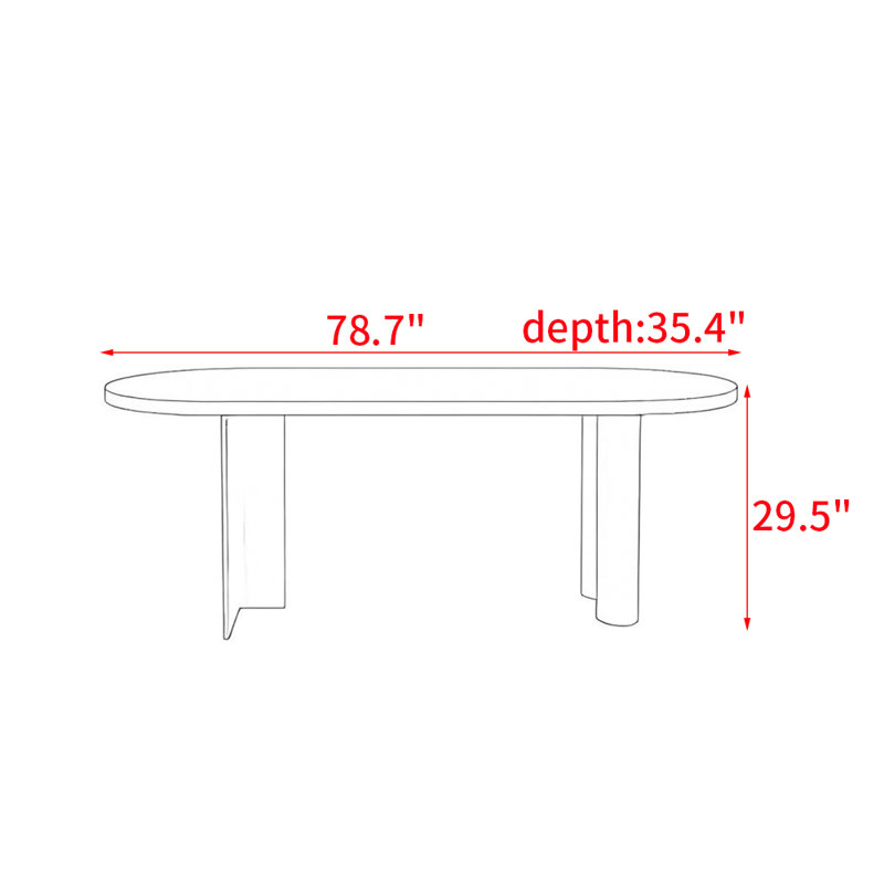 Addysyn, 29.5"H x 78.7"L x 35.4"W