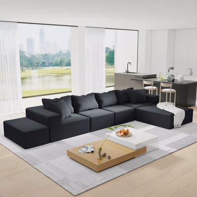 Ensemble de canapé modulaire rembourré Boneless