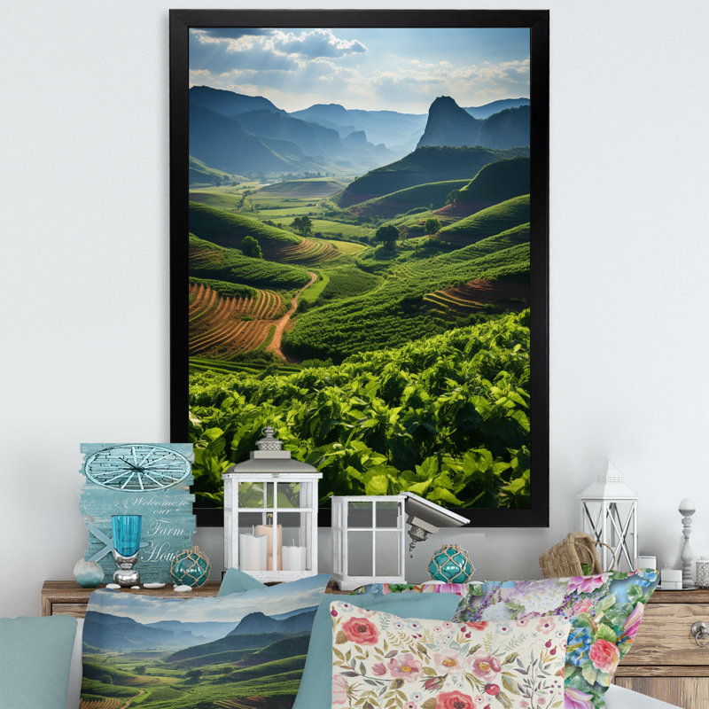 tobacco field ii Bengy Cuba Tobacco Fields II Millwood Pines Size: 44