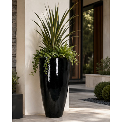 Vase Calypso 53 cm - Noir