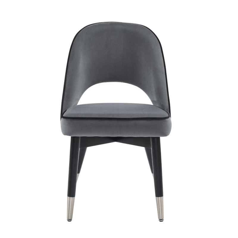 Cesareo Upholstered Dining Chair, Grey