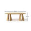 Oval Solid Wood Dining Table