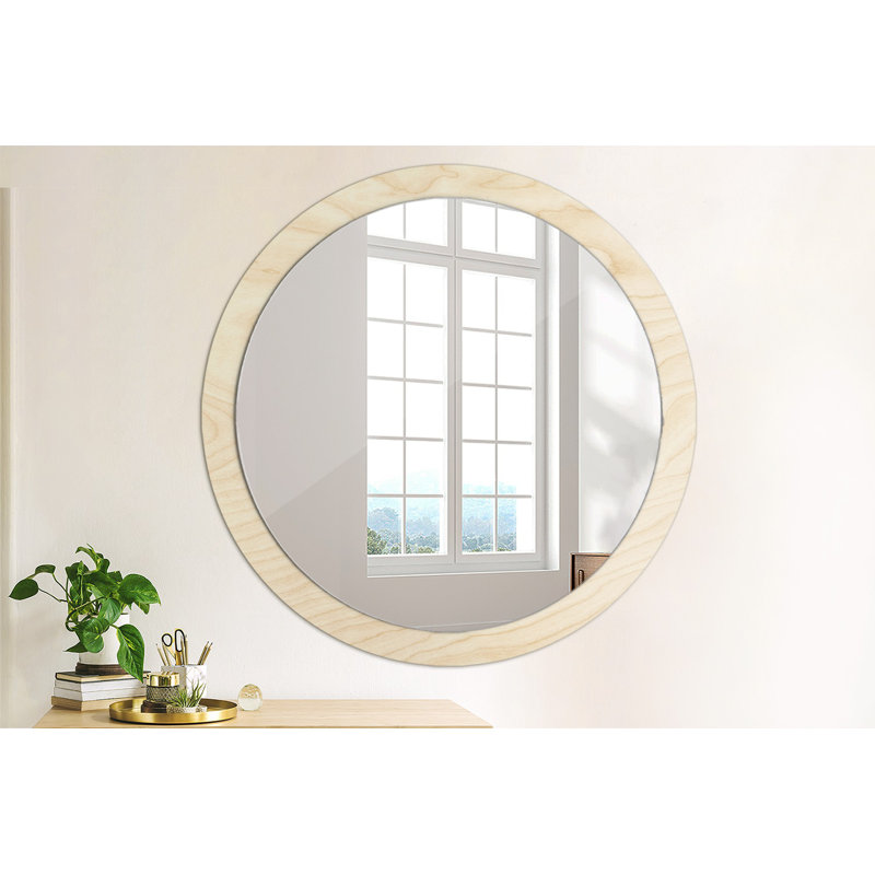 Huldar Glass Flat Wall Mirror