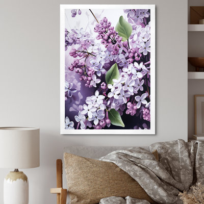 Magnifique paysage de rêve lilas V