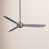 Brushed Nickel with Silver Blades