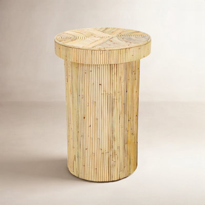 16" Rattan End Table