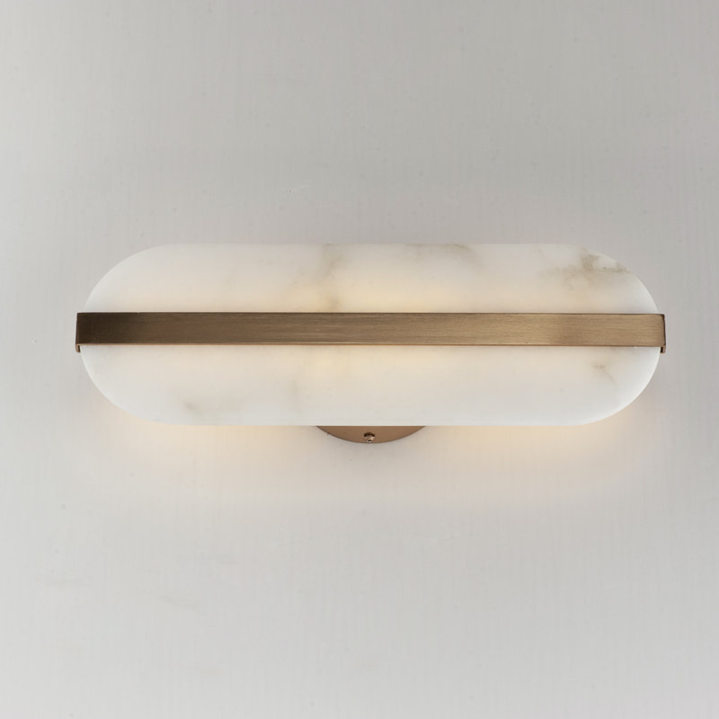 Stonewall 1 - Light LED Armed Sconce