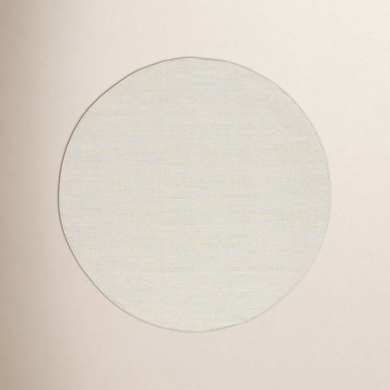 Dallis Cotton Indoor Rug, Round 6'