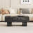 The Coffee Table Has Patterns. Modern Rectangular Table, Suitable For Living Rooms And Apartments.