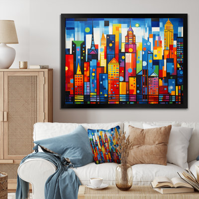 Pop Art New York In Color I - Art mural Pop Art