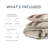 Comfortable 3-piece Bedding Set, Polyester Texture, Terracotta Design For Home