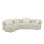 Canapé modulaire modulaire avec coussin moelleux-129225533