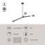 Reese 6 - Light LED Chandelier-994285408