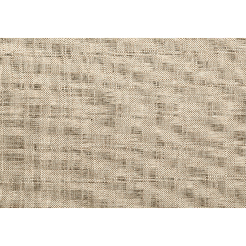 Chaise d'appoint de salon en tissu texturé, brun, bois d'hévéa massif, gris gris antique, profondeur d'assise: 21,5 po