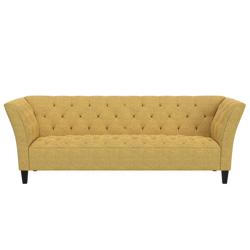 Carruth Upholstered 91'' Sofa, Vibe Zest Chenille